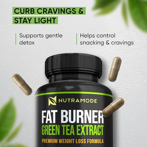 Green Tea Weight Loss Diet Pills for Women & Fat Burner for Men, GLP-1 Activate Weight Loss Supplement with Green Coffee Bean & Raspberry Ketones, Appetite Suppressant & Metabolism Booster - 60 caps. - Image 6