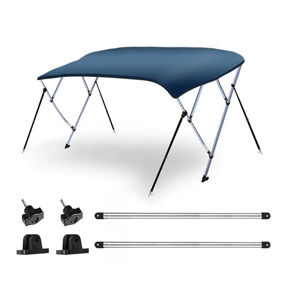 3 Tendalino for Barca Tendalino for Barca Blu in Poliestere 600D con Tubo in Alluminio anodizzato (Color : 67-72 inch)