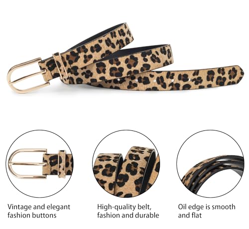 Leopard-Belts for Women Belts for Jeans-Cheetah-Print - Belt2