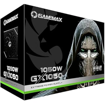 Fonte Modular Gamemax Gx1050 Pro 1050w 80 Plus Platinum Preta