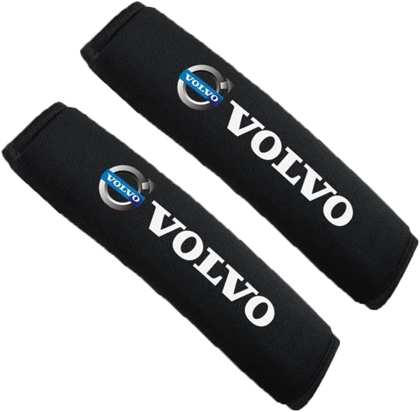 Seat Belt Shoulder pad Car Seat Belt Pads for Volvo XC40 XC60 XC70 XC90 C30 C40 C70 V40 S60, Seatbelt Protector Cover Pads Car Accessories