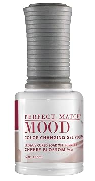 LeChat Perfect Match Mood Gel Polish, Cherry Blossom, 0.5 Fl Oz