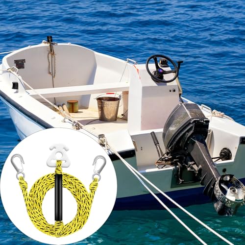 Heavy Load Strong Boat Towing Cable Nonslip Texture Lightweight Design Ideal for Waterskiing and Marine Applications Professional Water Sports Tow Rope - Thumbnail 2