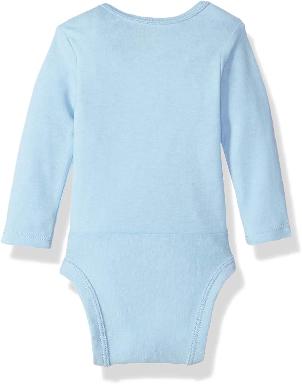 Hanes Baby Long Sleeve Bodysuit, Ultimate Flexy Bodysuits Boys & Girls, 5-Pack: Clothing, Shoes & Jewelry