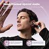 Auriculares inalámbricos Havit Space T1, cancelación activa de ruido híbrida adaptativa, 6 micrófonos con ENC por IA, audio espacial con seguimiento de cabeza, 40.5 h de reproducción, ajuste semi-intraural, Bluetooth 6.0, IP54, negro 8