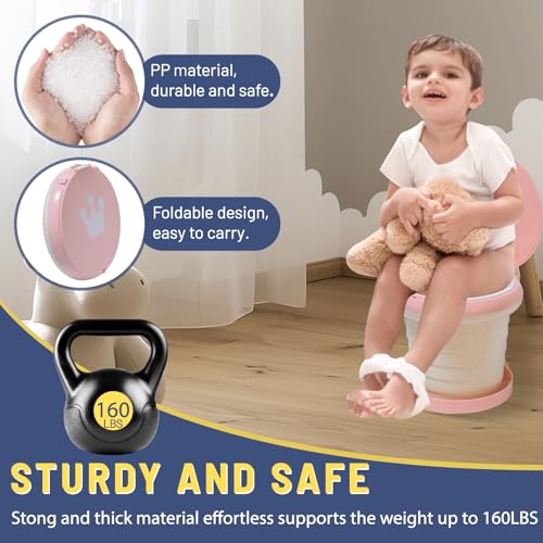 Image of Portable Potty for Toddler,Travel Potty Seat for Toddler,Travel Toilet Kids