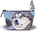 Produktbild Just Relax Shop Cool Alaskan Malamute Kosmetiktasche, wasserdichte Kulturtasche Clutch, Strand, Trapez