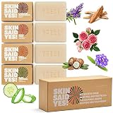Skin Said Yes Organic Soaps Bars - Bar Soap Natural, Vegan Soap Bars, Olive Oil Soap Bar, Face Soaps