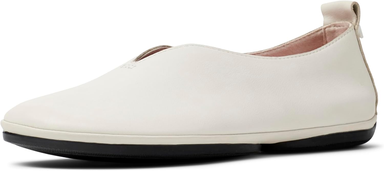 Camper Femme Ballerine Right Nina K201813 – Confort Quotidien & Style Minimaliste – Noir Élégant