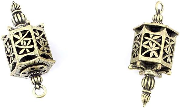 B98126 Hollow Streetlight Lamppost Ancient Antique Bronze Jewelry Making Charms Findings Bulk Retro Accessoires Lots Vintage for Bracelet Necklace