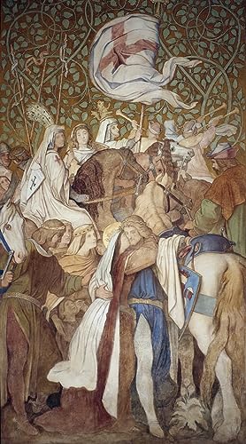 Cuadro en lienzo decorativo para oficina con la obra clásica del Castillo de Wartburg