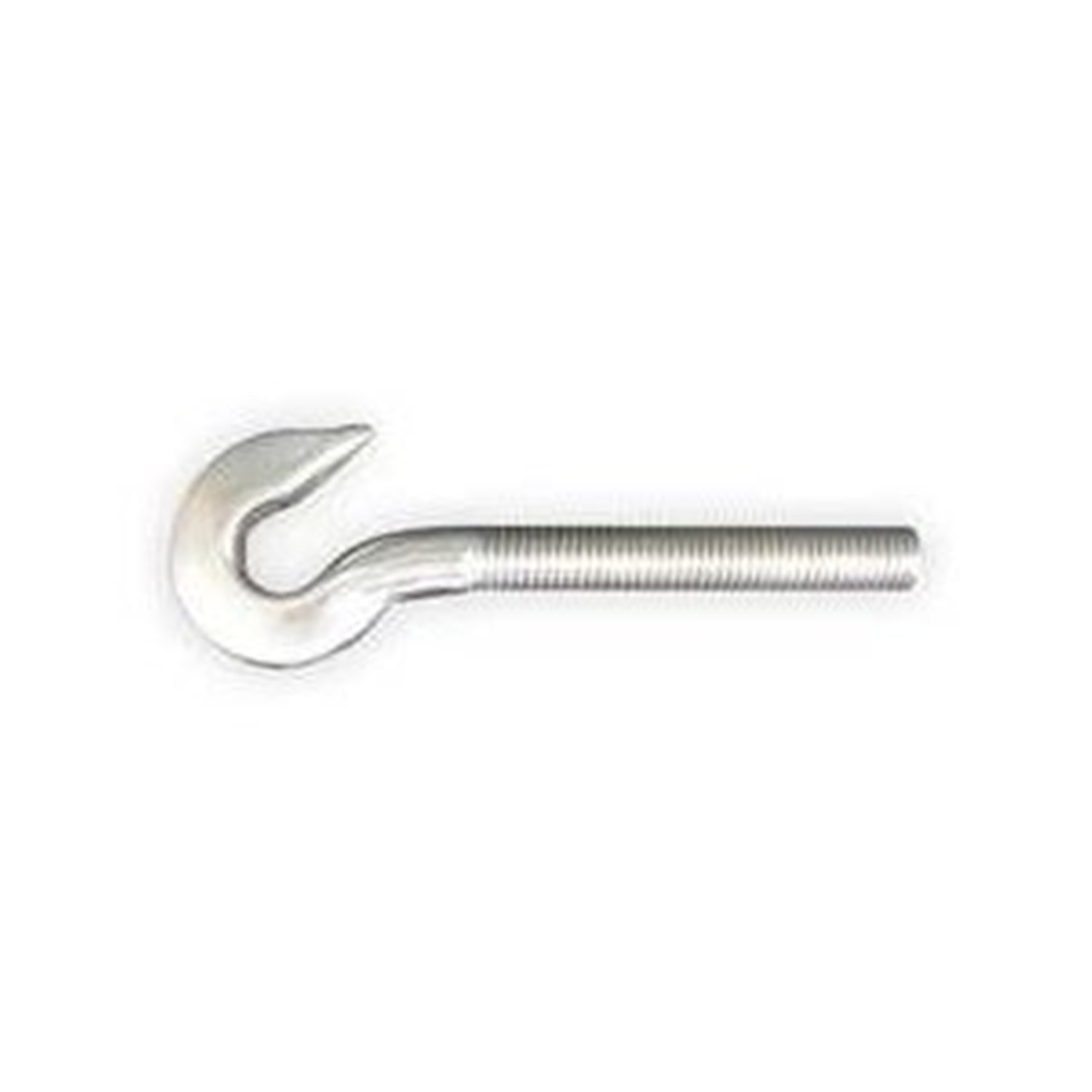 Crosby HG4037 Galvanized Steel Left Hand Hook End Turnbuckle, 1/4" Shank Diameter x 4" Take Up