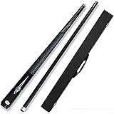 キュー ビリヤード スヌーカーキュー ビリヤードキュー 13mmチップ 長さ145cm 1/2 メープル プール キュー スティック キット 台球杆 プールキュースティック ビリヤード用品 贈り物 (Color : C)