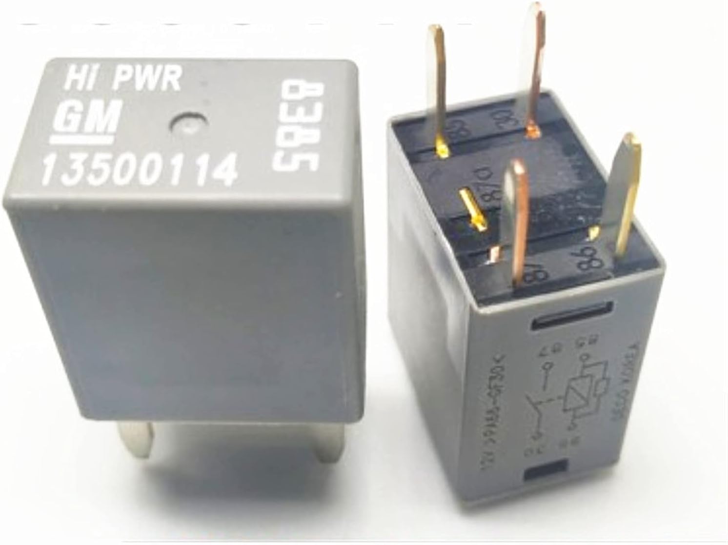 HAIJUNSM Relay 1PC car Relay air Conditioner Fan Relay 13500114 12V 4pin Automotive