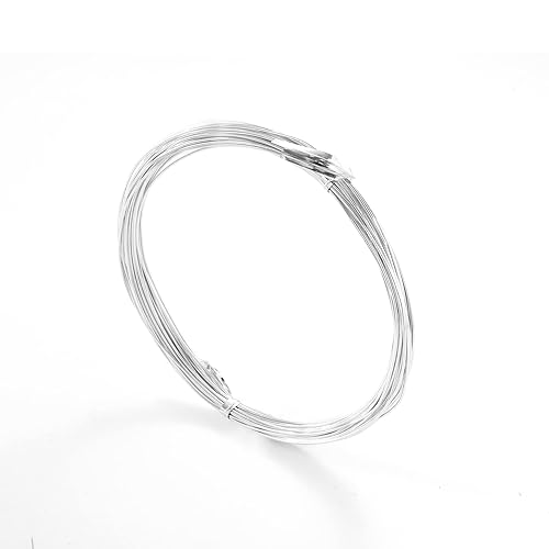 Alambre de aluminio anodizado de calibre 18 para esculpir armadura hacer muñecas esqueleto manualidades joyería 1 rollo 0039in de grosor 328ft