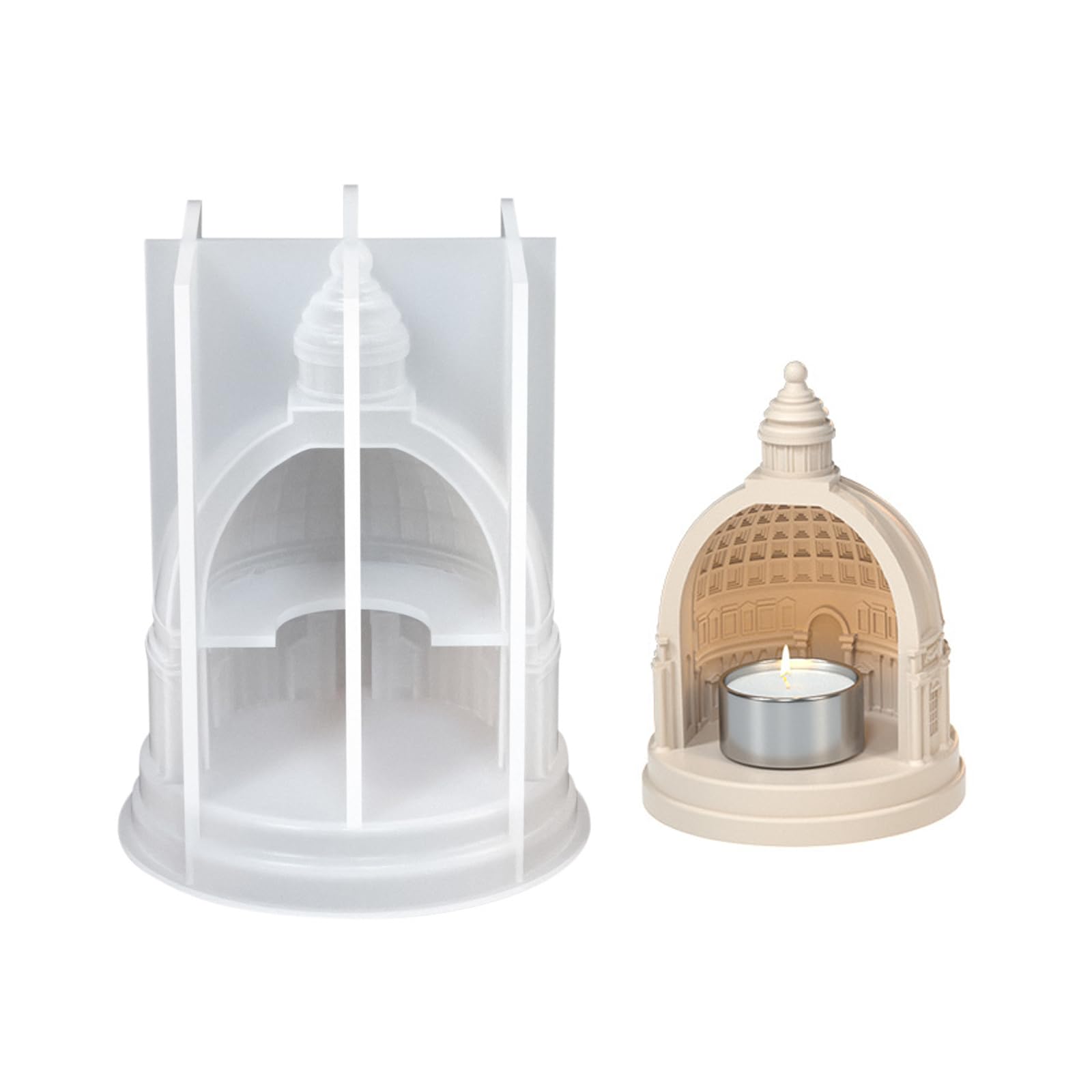 Shurhome Castles Sturdy Silicone Home Accessory Decoration for Customes Creation Perfect for Gifts Flexible Silicone Craft