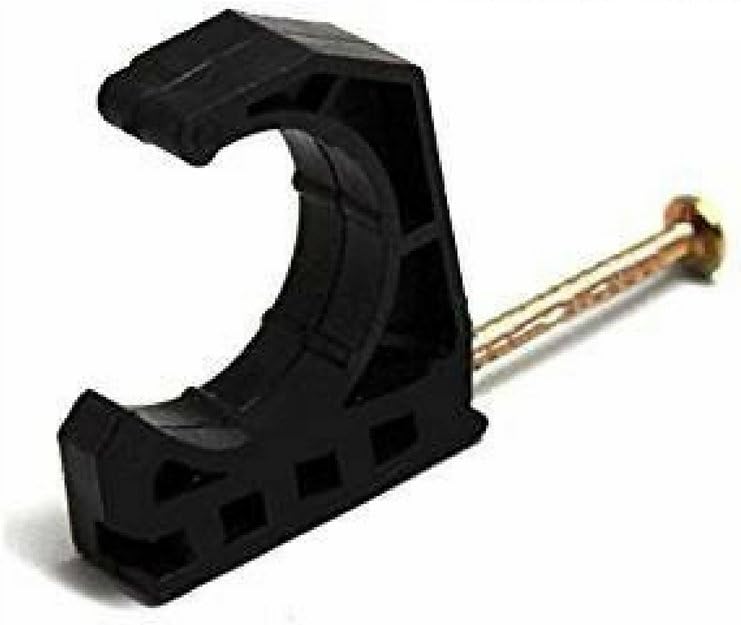 1/2-Inch PEX Tube Talon Nail Pack of 100-1/2 Adjustable Clamps Supports - For Polyethylene Copper CPVC Tubes & Pipes -