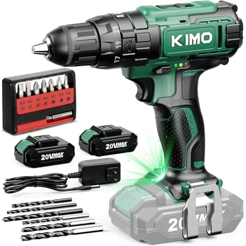 KIMO 20V Cordless Hammer Drill
