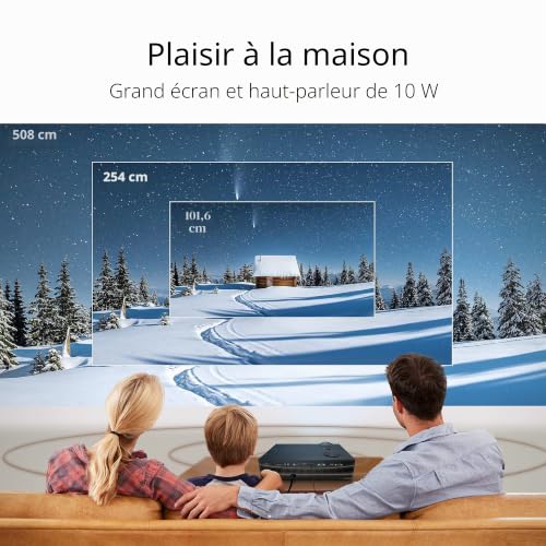 ASUS H1 Projecteur DLP RGB LED 3D 3000 lumens Full HD 1920 x 1080 16:9 - vue 5