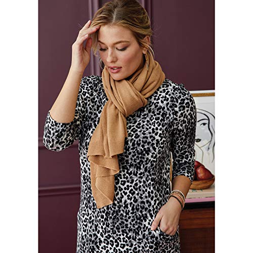 Coco + Carmen Womens Ponchos for Women - Lightweight Womens Shawl in Stonewash, Open Front Poncho Sweater for Women, Versatile Sweater Cape Poncho3