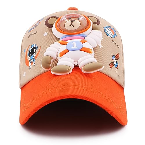 Image of VRITRAZ Kids Unisex Baseball Cap for Boys & Girls | Adjustable Strap | Comfortable Casual Cap (Age 4-12 Years)