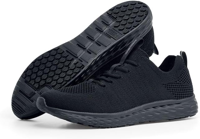 Shoes For Crews Men's Slip-Resistant Work Sneakers – Comfortable, Non-Slip Shoes – Ideal for Food Service, Healthcare & Hospitality - EVERLIGHT