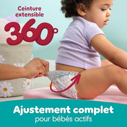 Pampers Diapers - Cruisers 360° - Size 5, up to 100% Leakproof Fit, Designed for Active Babies, Pull On Diaper, EZ Off Tabs Designed for Easy Changes, 1 Pack (Count of 96) — view 15