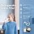 Philips Refrigerator Water Filter Replacement for Samsung Water Filter DA29-00020B, HAF-CIN/EXP, DA97-08006A/B, DA29-00019A, 46-9101, RFG298HDRS, RS25J50, NSF/ANSI Certified AWP961, 3 PACK