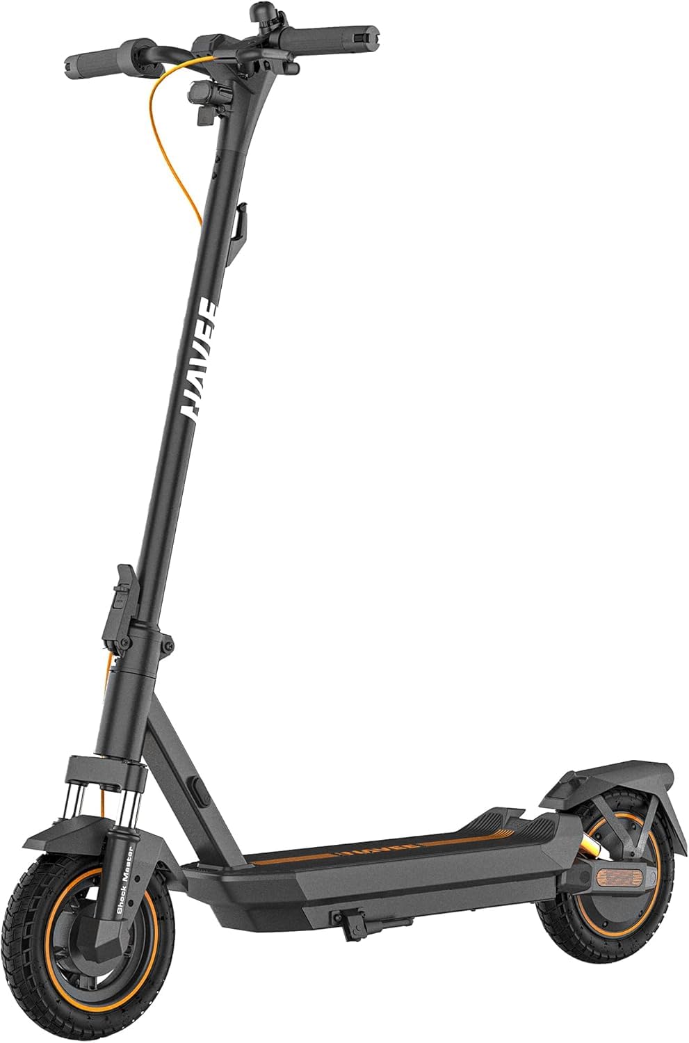 NAVEE GT3 Pro D E-Scooter Erwachsene 400W Motor | 60 km Reichweite | Vierfach-Federung | Klappbar (54 cm) mit IPX5 & TÜV-Zulassung Stadtscooter für Kopfsteinpflaster/Steigungen 22%