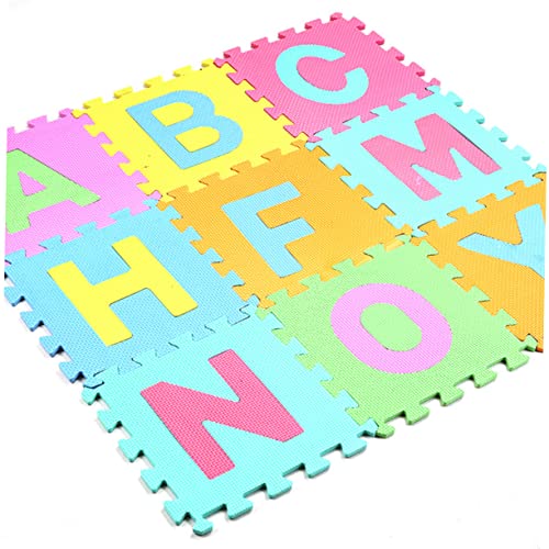 KOMBIUDA 10 Stks Baby Vloer Speelkleed Baby Speelkleed Kids Vloer Kussen Baby Vloermat Baby Kruipen Mat Baby Grijpende Vloermatten Stiksels Gamepad Puzzel Mat Tapijt Kind Eva Speelkleed - Afbeelding 5