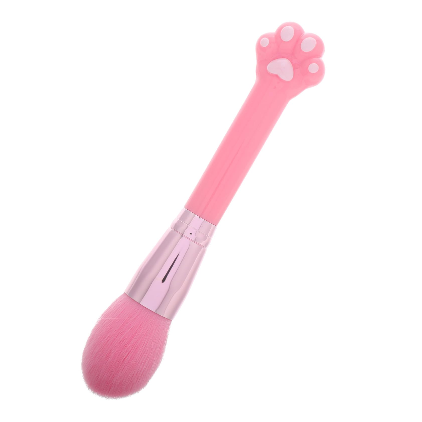 SOESFOUFU Charming Cat Paw Makeup Brush Body Powder Brush Foundation Brush Blush Brush Soft Bristles for Elegant Makeup