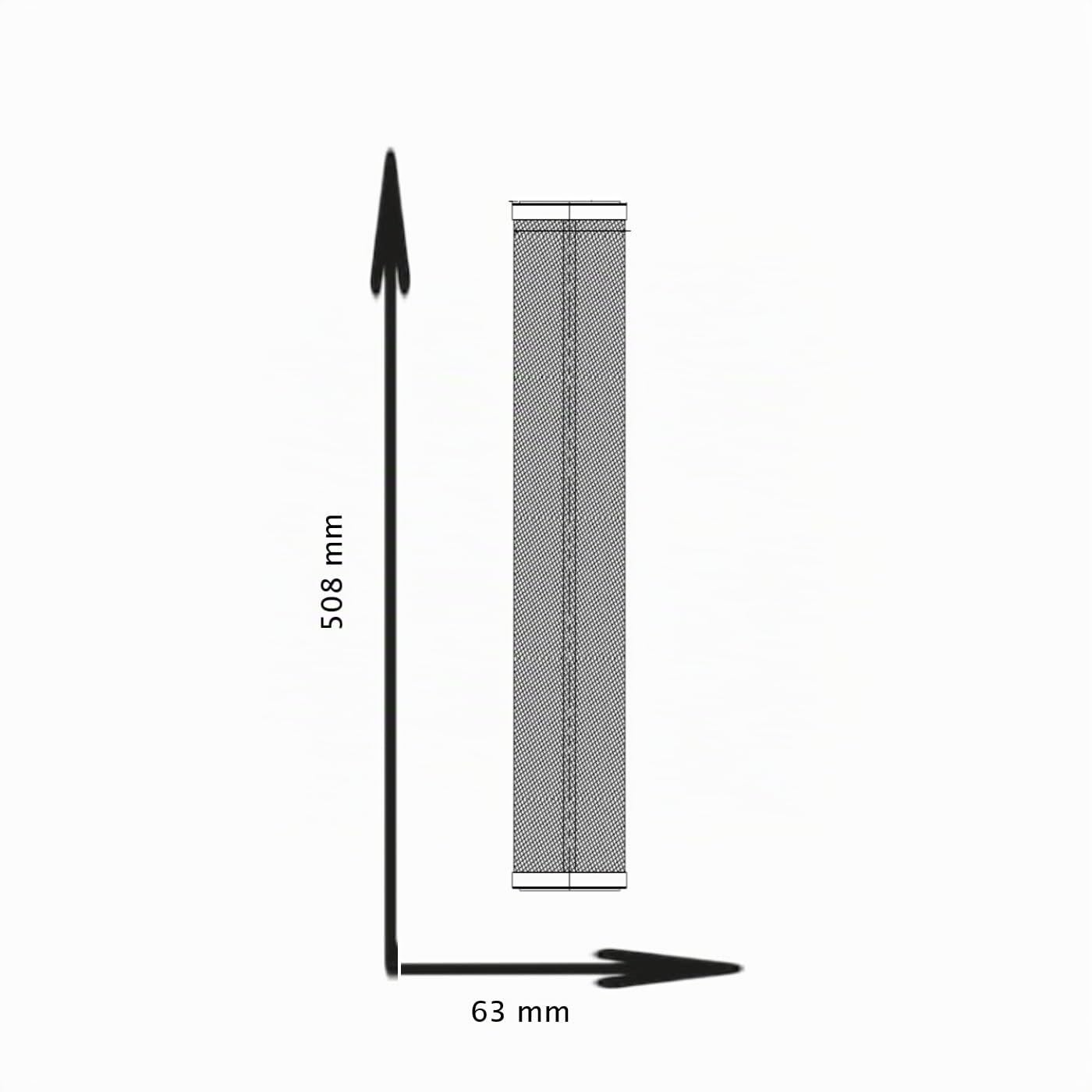 3x Bellerofonte Carbon Block CTO 20" 5 Micron Filtro de agua para sistemas de ósmosis inversa para taza portafiltro estándar