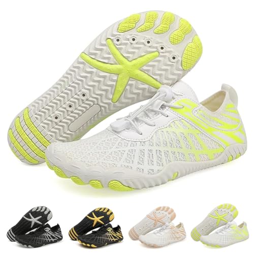 Hike Barefoot Shoes fB[X Y tbgEFAAvwV[&mXbv EH[^[V[Y fB[X Y Lܐ jOV[Y u[c Xj[J[ j, zCgO[B, 6.5 Women/5 Men