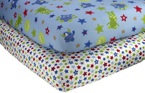 Little Bedding by NoJo Monster Babies - 2 Count...
