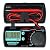 allsun Mini Auto Range Folding Digital Multimeter Automotive Tester AC DC Volt AMP Ohm LCD Travel Voltmeter Ammeter Continuity Tester Auto Power Off EM3082