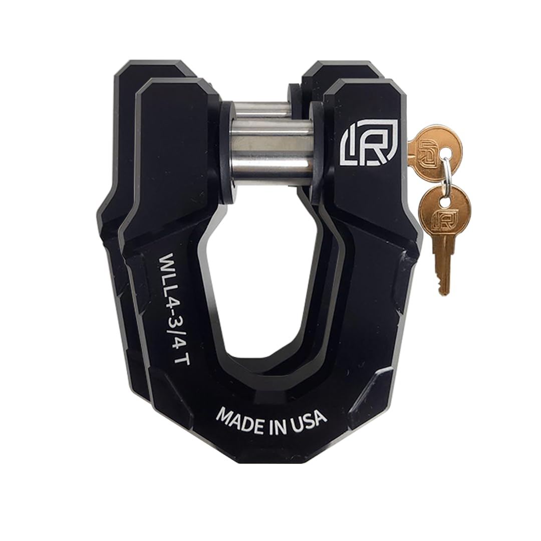Amazon.com: 71514 | 2 Pack, Redeemer D-Ring Shackle, Black