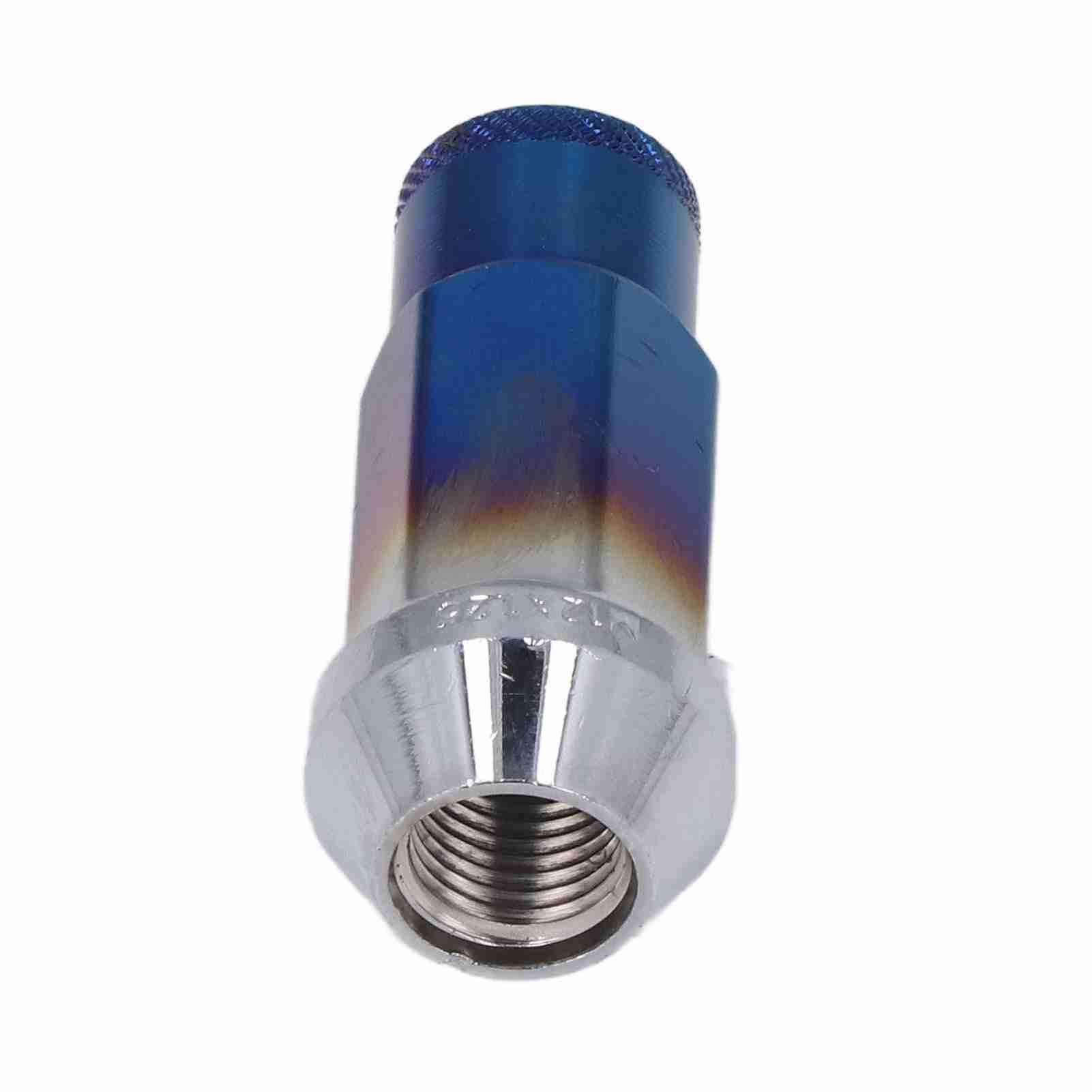 20 sztuk metalowych nakrętek do kół M12 x 1,25, nierdzewne, wymienne