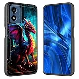 JHYYTUJTYP for Moto G 5G 2024 Case,[Military Grade Drop Tested] Heavy-Duty Tough Rugged Shockproof Protective Case for Motorola Moto G 5G 2024 / Moto G Play 5G 2024,Forest Dragon