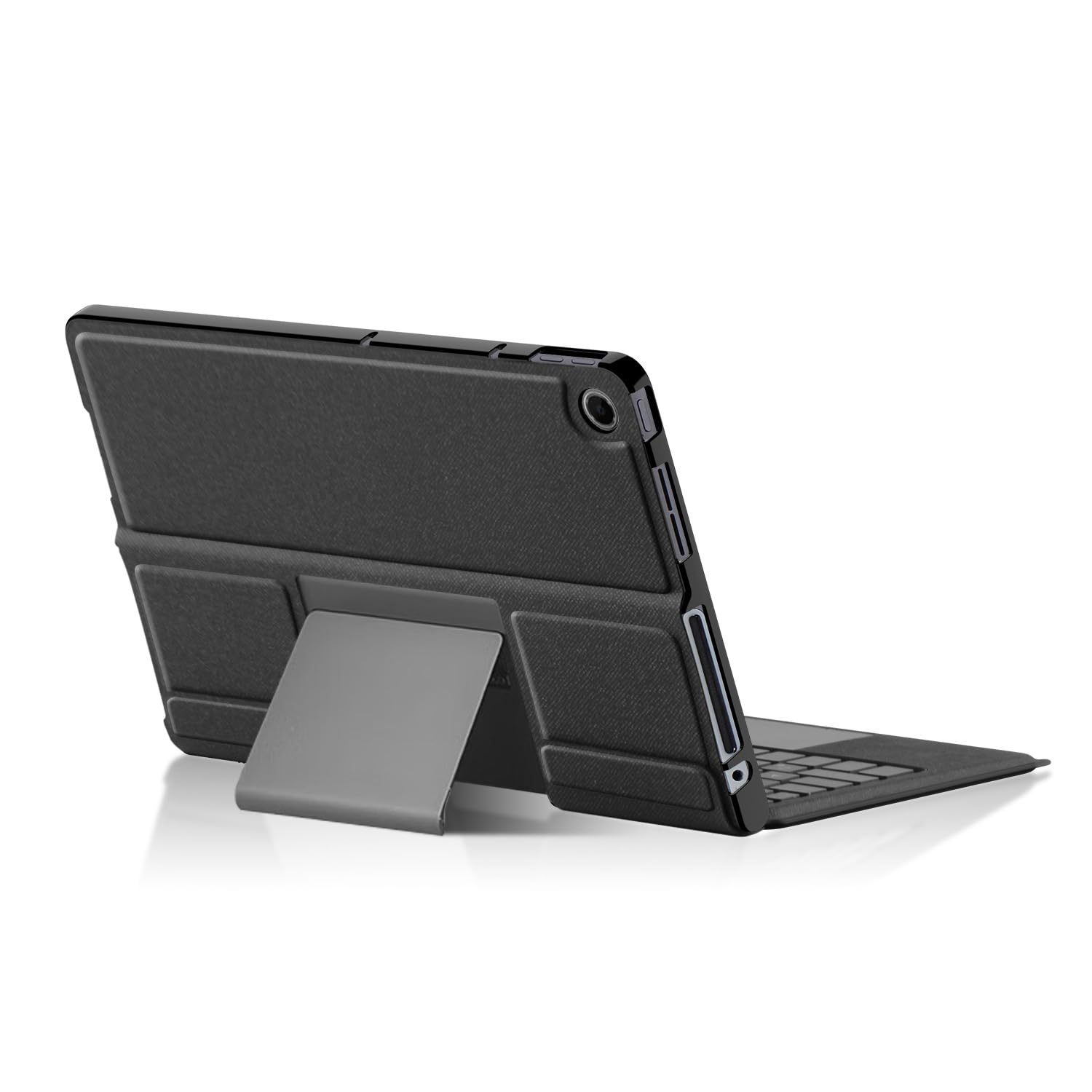 Etui z klawiaturą do Lenovo Tab Plus (TB351FU) 11,5 cala 2024, Odłączana Podświetlenie Klawiatura Bezprzewodowa z Uchwytem Na Ołówek, Cienka Obudowa Folio z Myszą Bluetooth