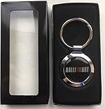 ralliart schmutzfänger RALLIART Schlüsselanhänger aus Metall in hochwertiger Geschenkbox Mitsubishi Evolution 5 6 7 8 9 10