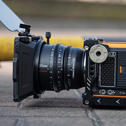7Artisans 25MM/35MM/50MM T1.05 Large Aperture Cine Lens Wide-Angle Manual Focus Low Distortion Mini Cinema Lens thumb #1