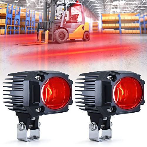 eTzone New LED Forklift Light Red LED Straight Line Forklift