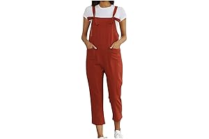 Women's Red Jumpsuit: Embrace Comfort and Style in This All-uring Attire