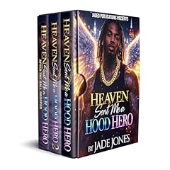 Heaven Sent Me a Hood Hero Series Audiolibro Por Jade Jones arte de portada