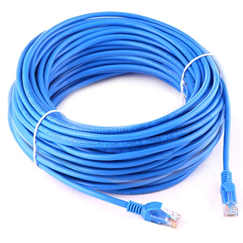 Câble réseau Cat5e 30m long cordon Ethernet RJ45 pour routeur et ordinateur