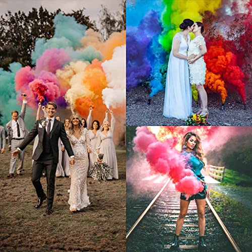 Enola Gaye WP40 Smoke Grenade: Wire Pull® Coloured Smoke Flare Bomb Ideal for Weddings ~ Gender Reveal ~ Photography ~ Special Effects (Red) - Image 5