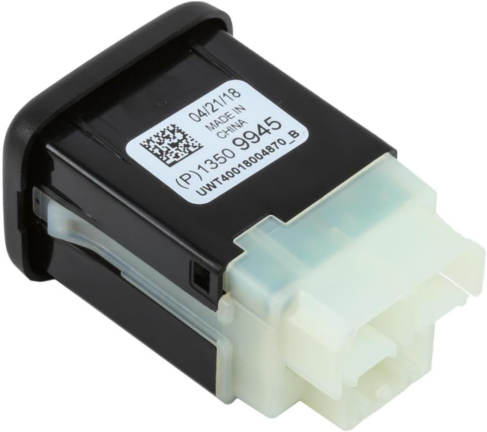 GM Genuine Parts 13509945 Jet Black Multimedia Receptacle