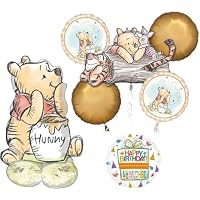 Anagram Classic Pooh - Suministros para fiesta de cumpleaños, 7