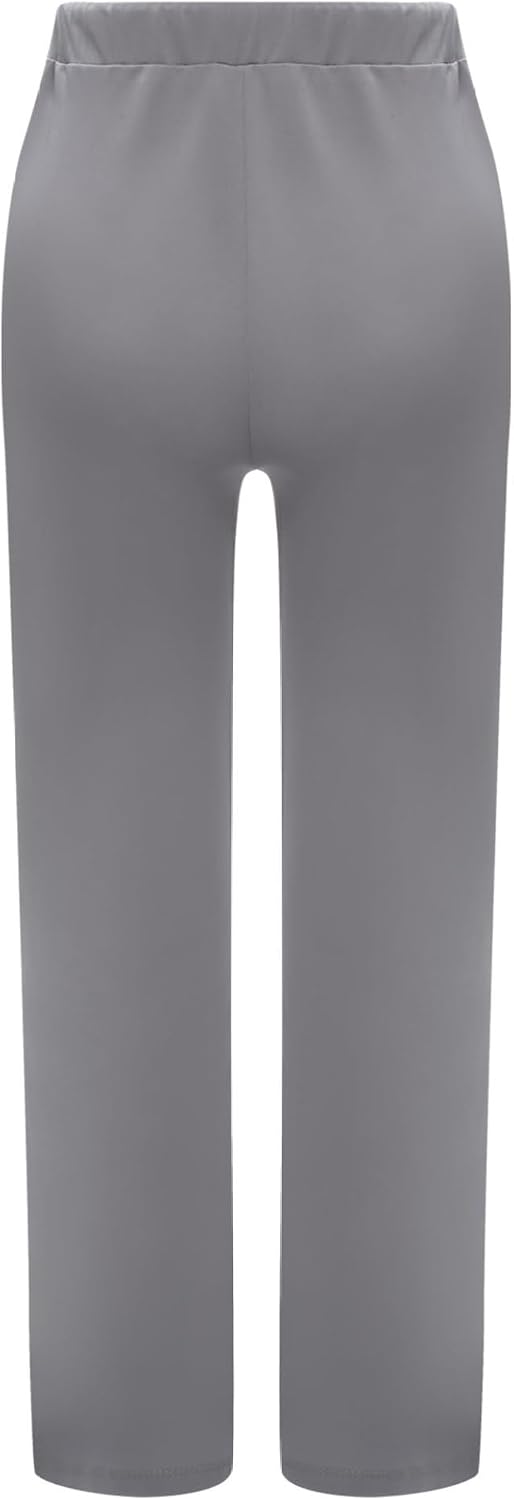 Boys Latin Dance Pants Solid Color Cha Cha Tango Ballroom Pants for Dance Class Stage Performance