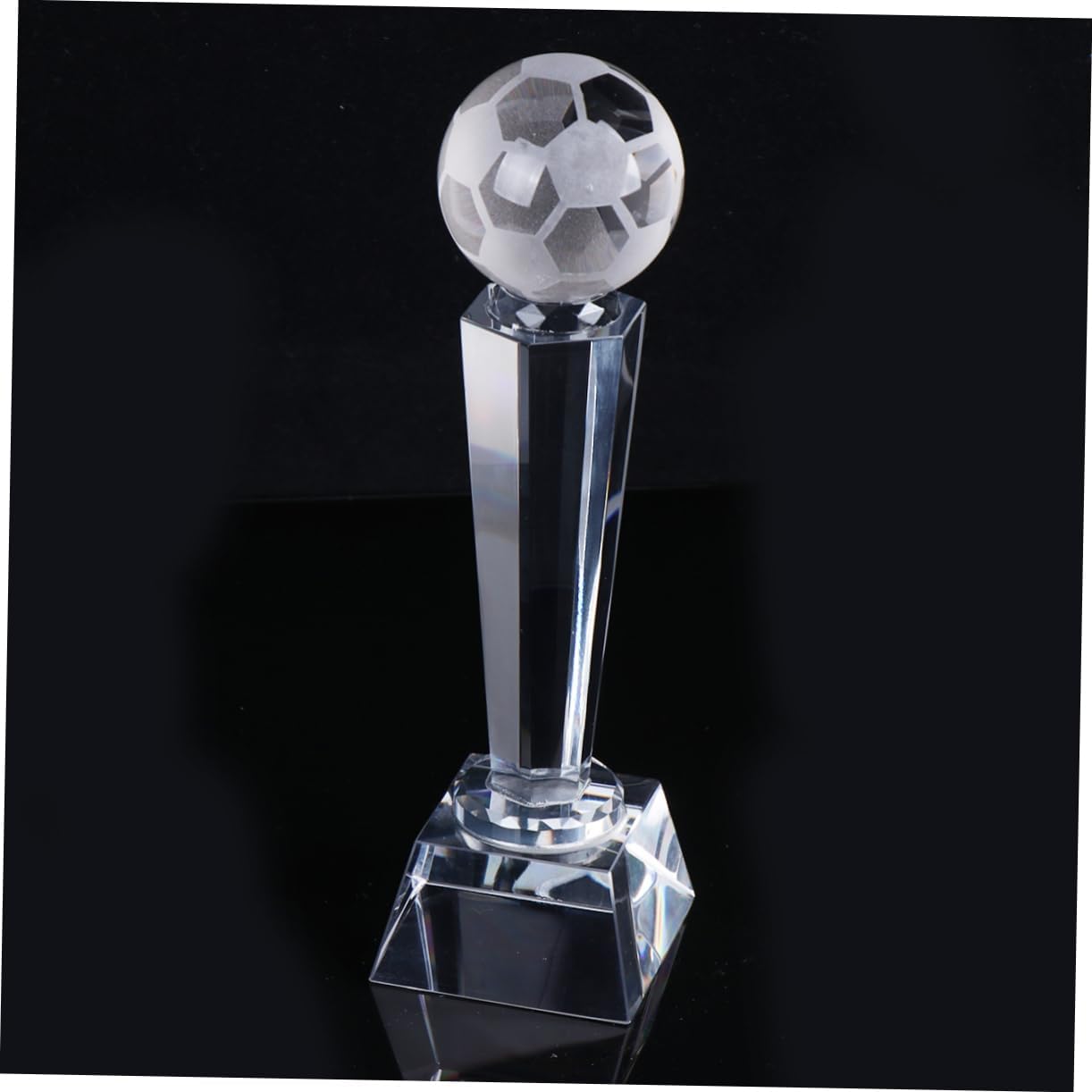 Quartz Crystal Soccer Match Trophy Award Trophy Cup for Boys and Girls Elementary School Sports Banquet